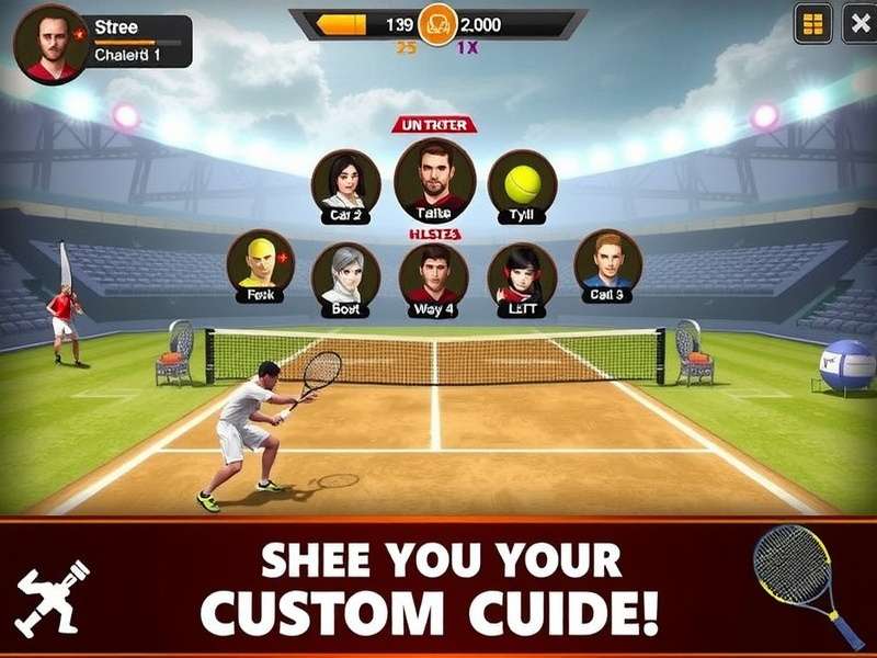 Tennis Gladiator Master Strategy Guide